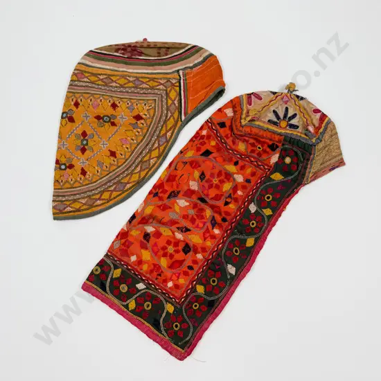 Two Vintage Traditional Bonnets