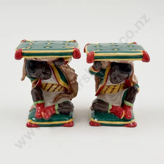Pair of Minton "Little Boy Garden Seats"