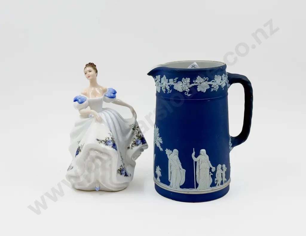 RD Figure "Beatrice" together with Wedgwood Jug Image 1++