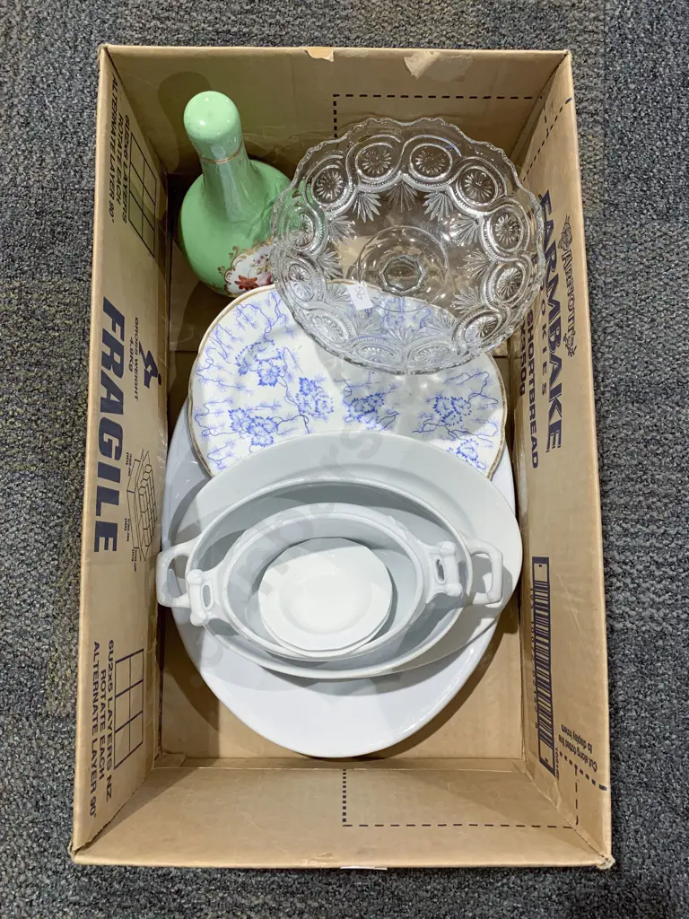 Qty of Assorted China and Glassware Image 1++
