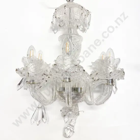 Waterford Crystal Five Branch Chandalier