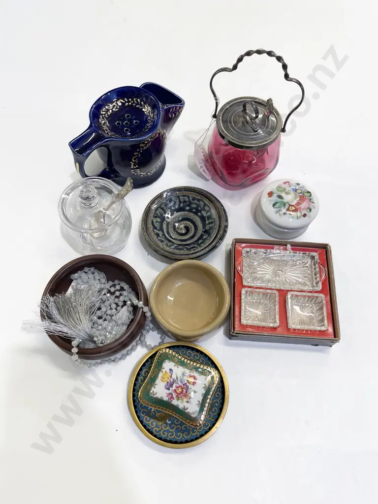 Box Quantity of Assorted incl China Pottery & Cloisonne Image 1++