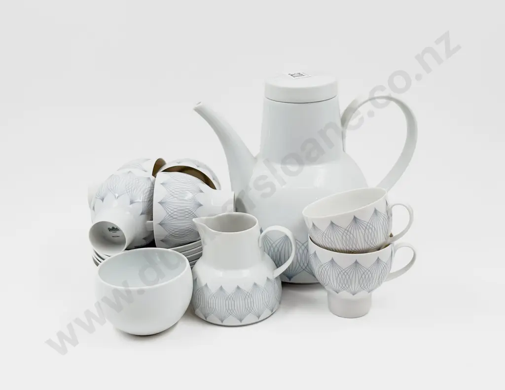 Rosenthal Part Coffee Set Designed by Bjorn Wijnblad Image 1++