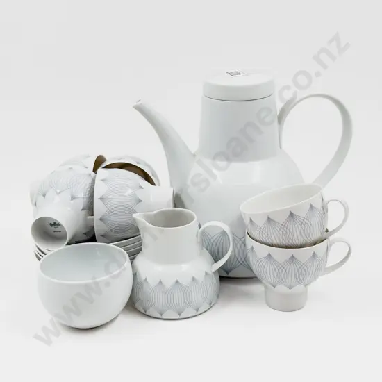 Rosenthal Part Coffee Set Designed by Bjorn Wijnblad