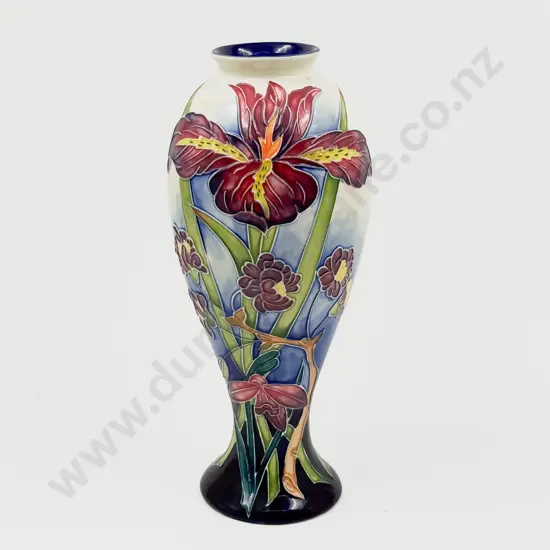Moorcroft Style Floral Vase