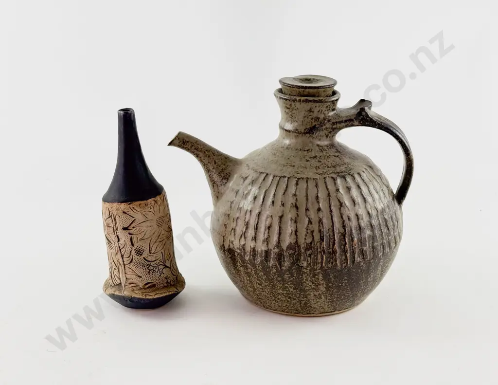 Paul Wotherspoon Wine Flagon and John Parker Specimen Vase Image 1++