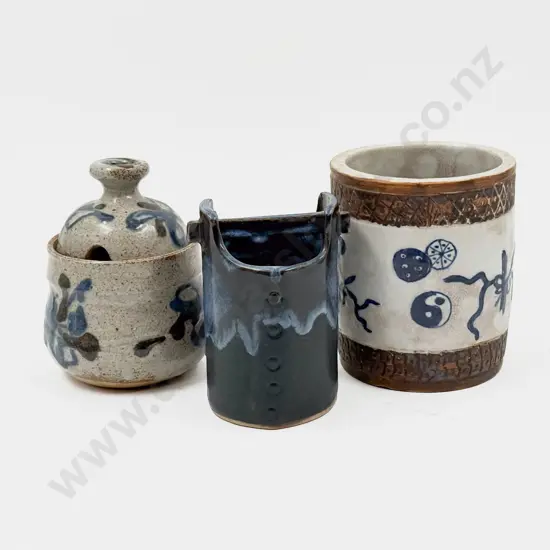 Three Pieces of NZ Pottery