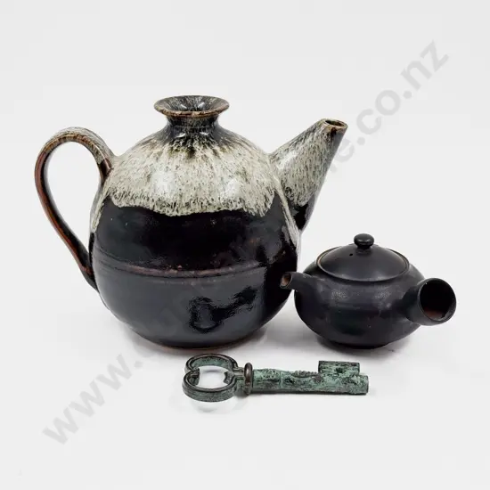 Two Pieces of NZ Pottery & Other