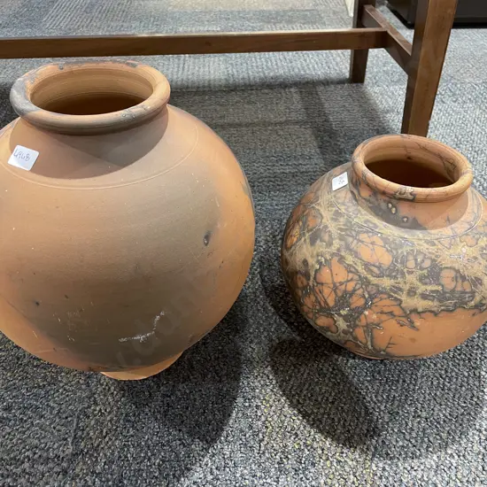 Pair of NZ Pottery Vases