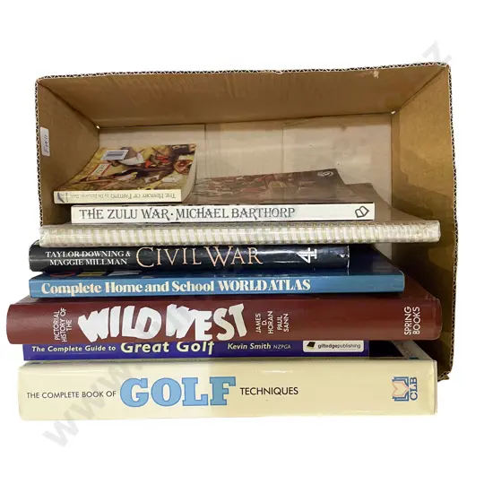 Box Quantity of Assorted Books