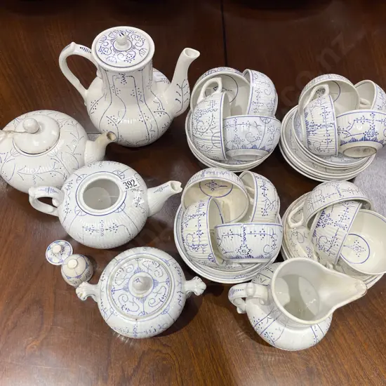 Quantity of Assorted Blue & White Tea China