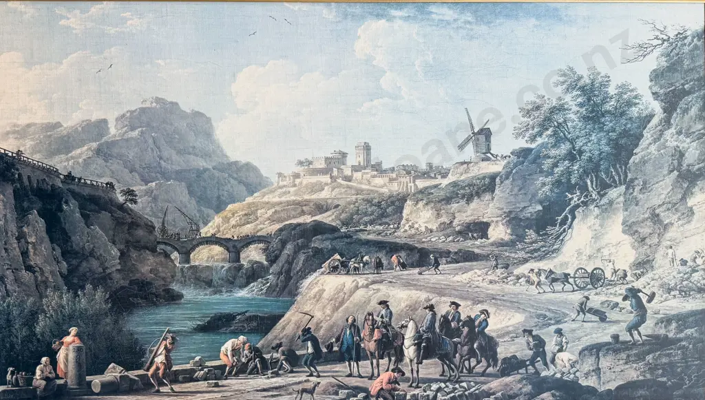 Joseph Vernett - Reproduction Old Master Print Image 1++