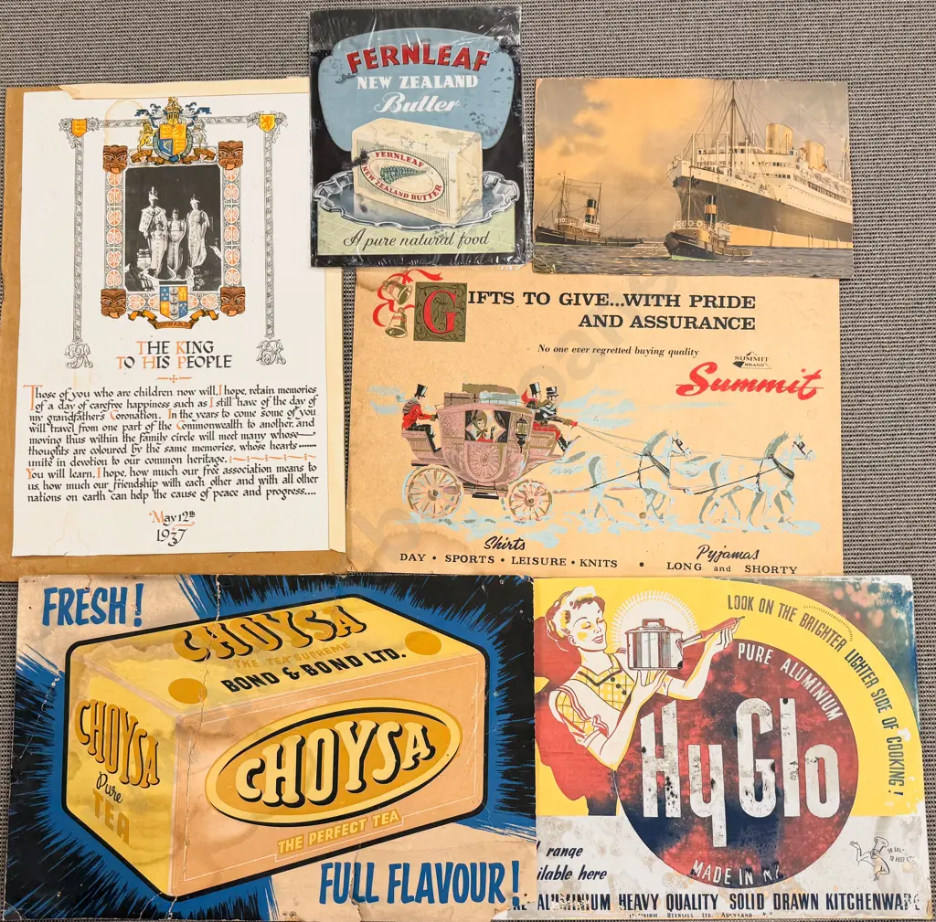 Quantity of Assorted Vintage Advertising on Board etc *** PLEASE NOTE PHOTO CHANGE Image 1++