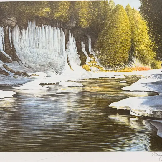Ken Danby - "Along the Cascades" - Print
