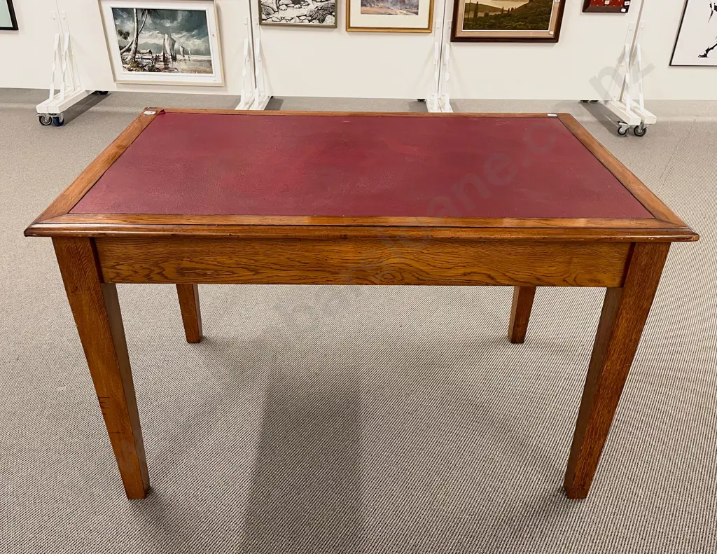 Oak Ex NZ Courts Barrister's Desk Image 1++