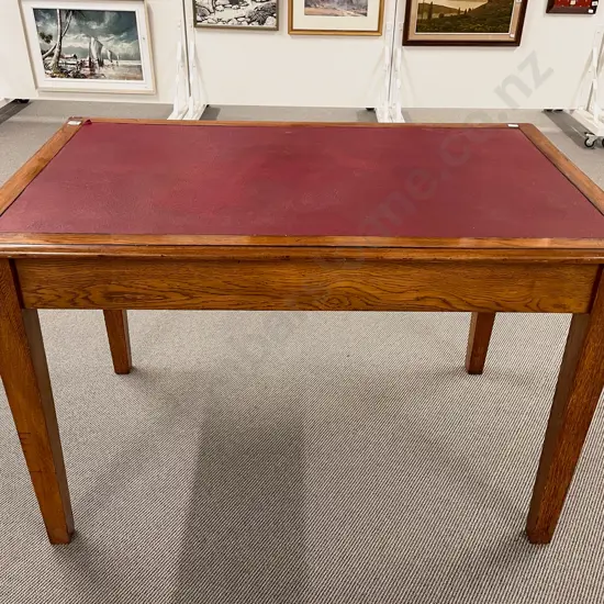 Oak Ex NZ Courts Barrister's Desk