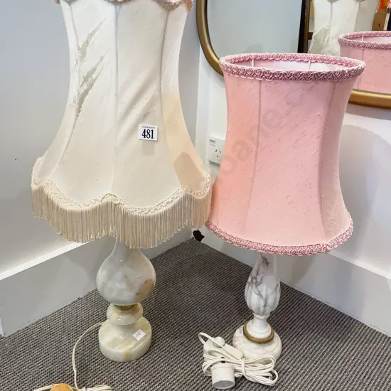 Alabaster Table Lamp together with Marble Table Lamp