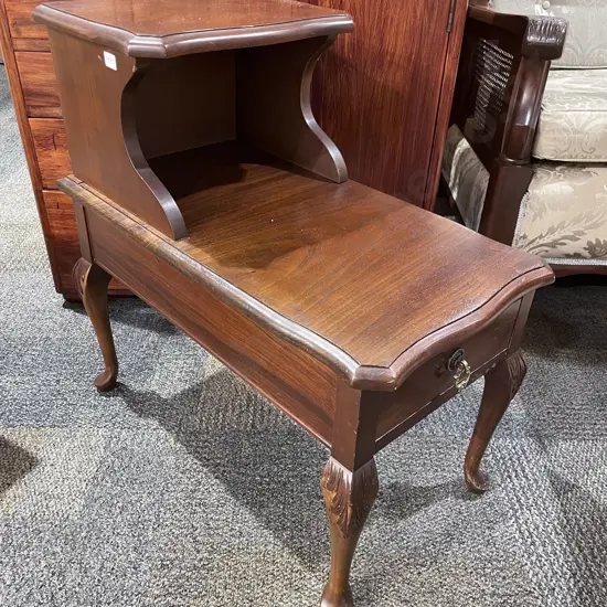 Mahogany Telephone Table