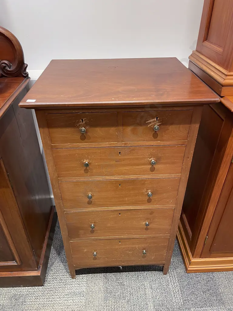 Mahogany Tallboy Image 1++