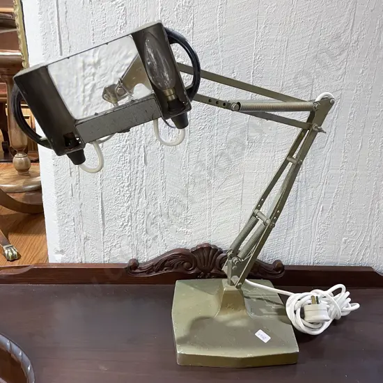 Vintage Anglepoise Magnifying Lamp