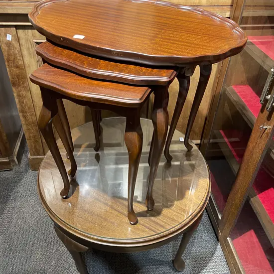 Nest of Three Tables (Faults) together with Coffee Table