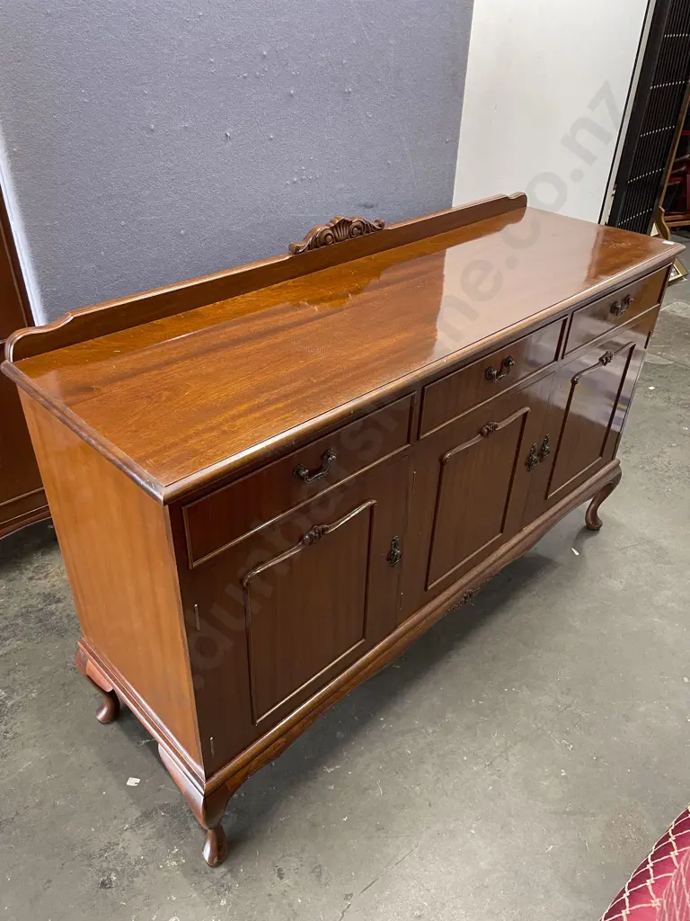 Mahogany Sideboard together with Bedside Drawer Image 1++