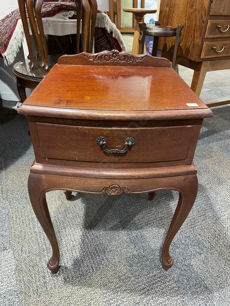 Mahogany Sideboard together with Bedside Drawer Image 1++