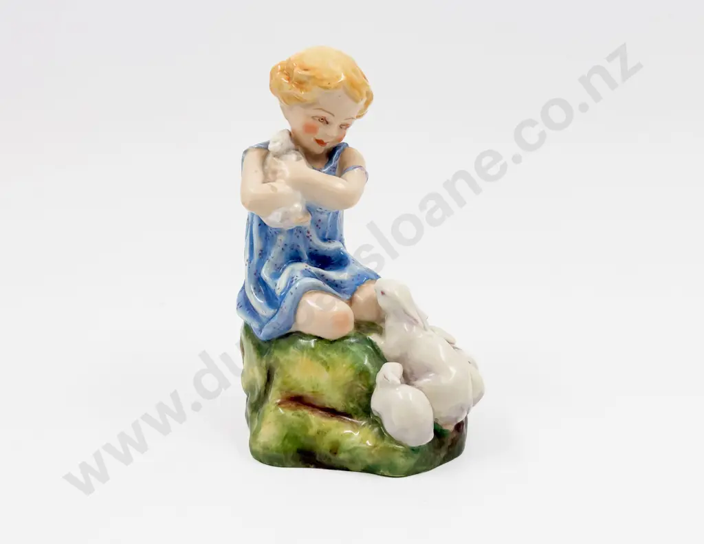 Royal Worcester Figure "My Favorite" Image 1++