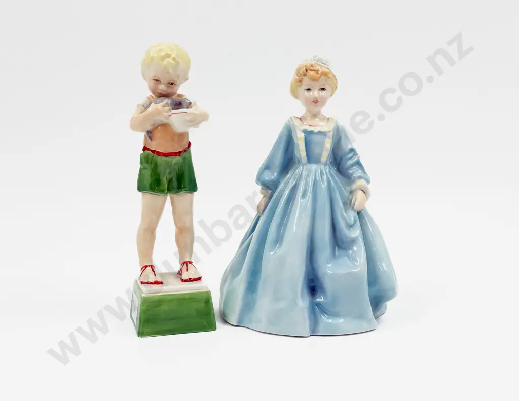 Two Royal Worcester Figures Image 1++