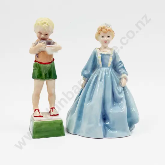 Two Royal Worcester Figures