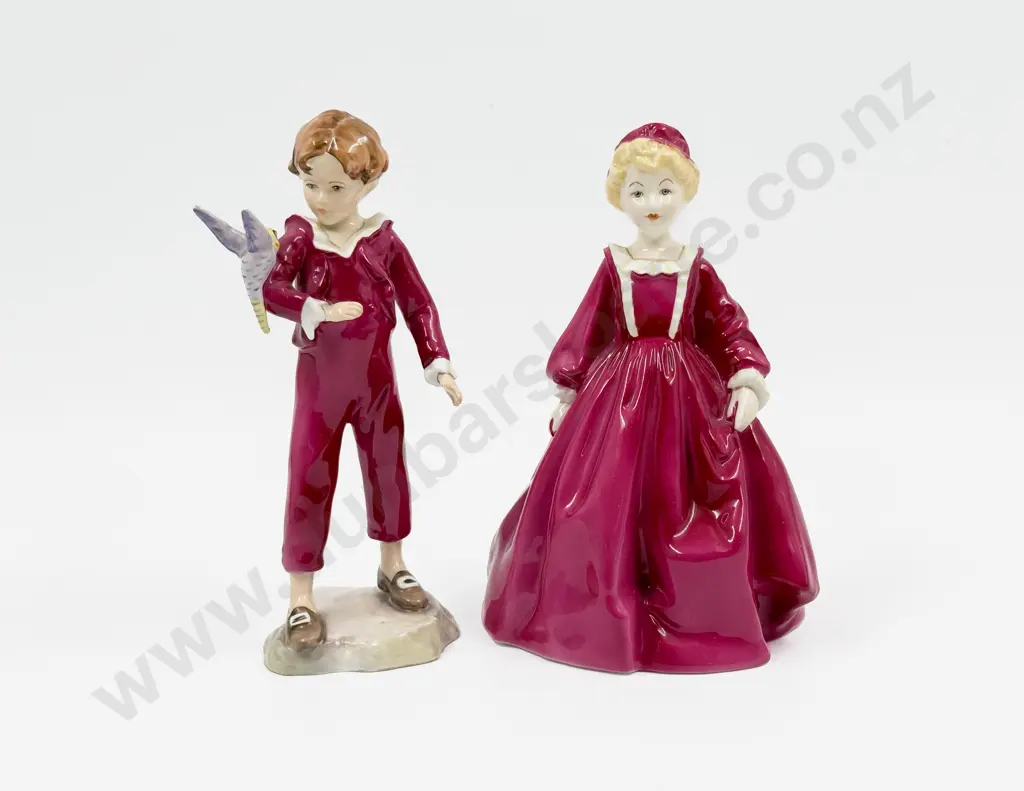 Two Royal Worcester Figures Image 1++