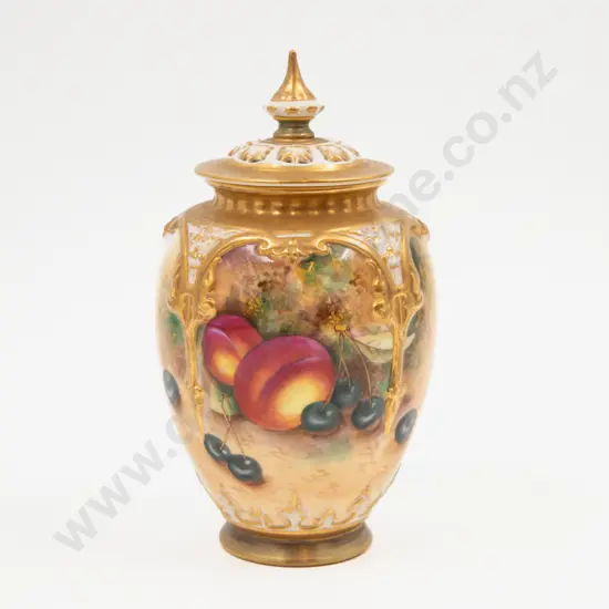 Royal Worcester Urn & Cover
