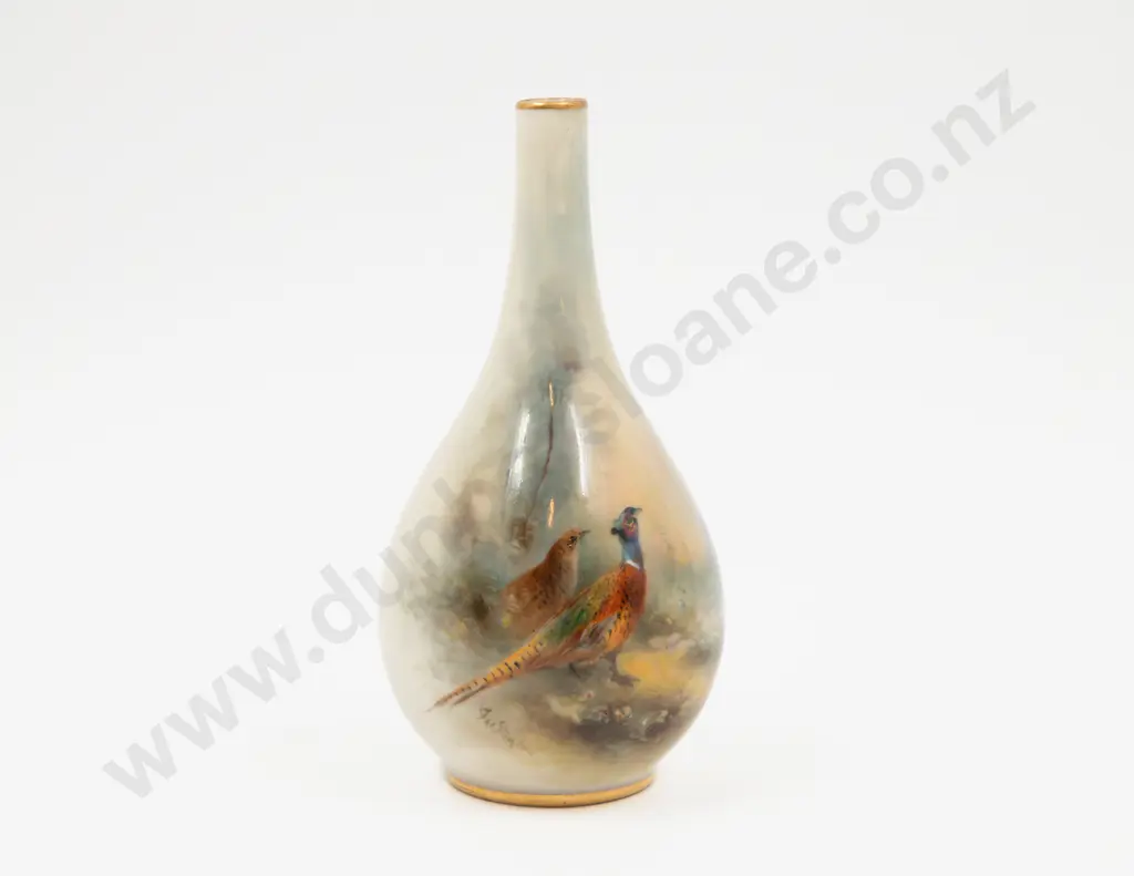 Royal Worcester Vase Image 1++