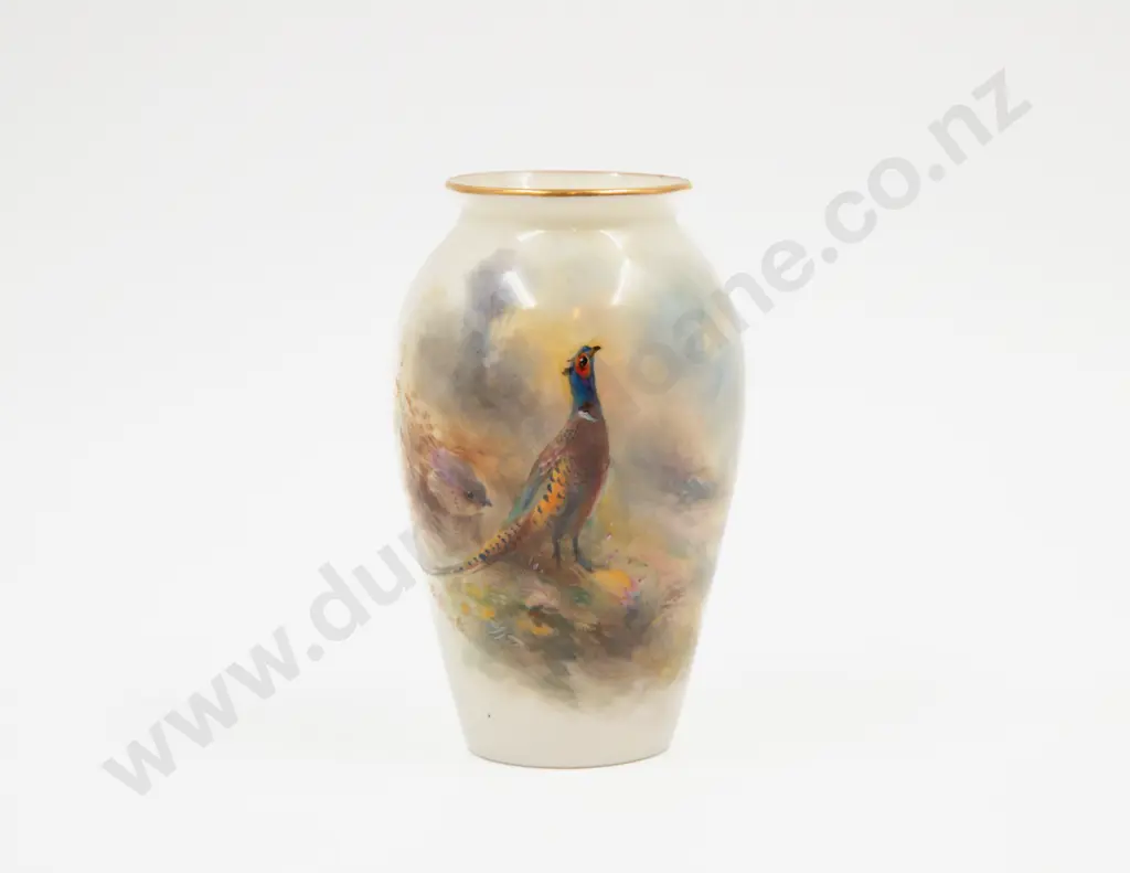 Royal Worcester Vase Image 1++