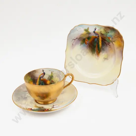 Royal Worcester Cup & Saucer & Plate