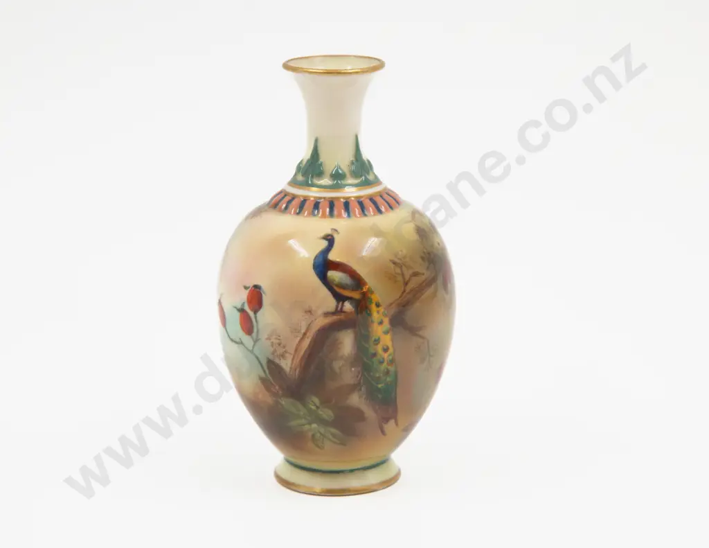 Royal Worcester Vase Image 1++