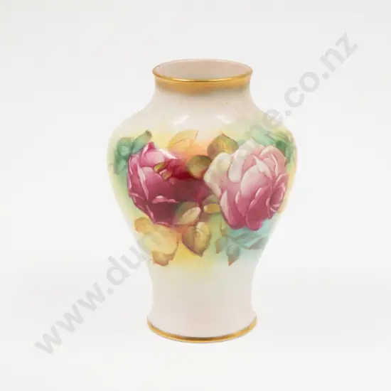 Royal Worcester Small Baluster Vase