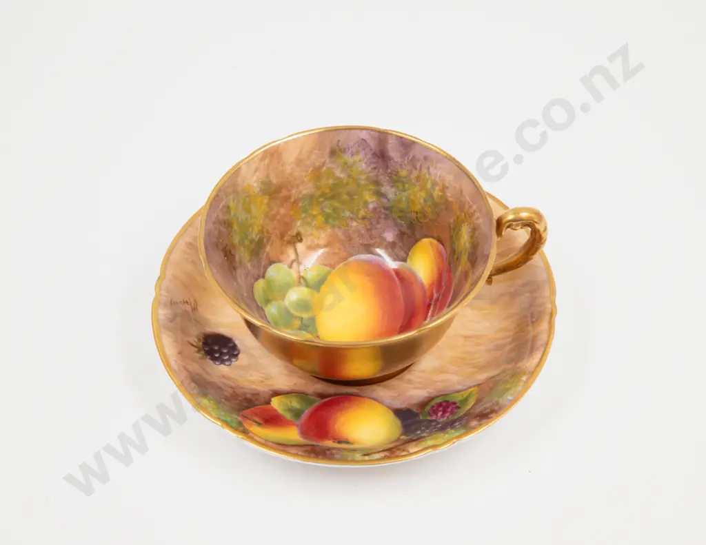 Royal Worcester Cup & Saucer Image 1++