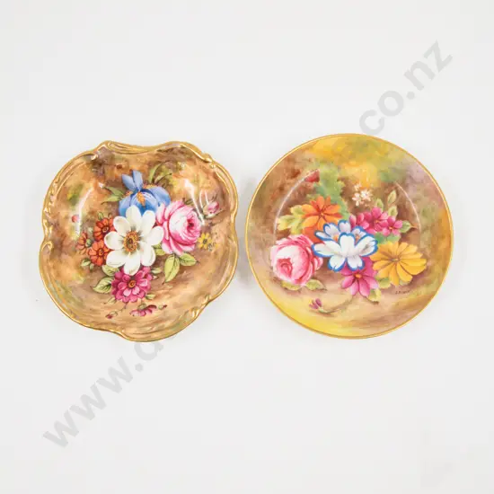 Two Small Royal Worcester Dishes