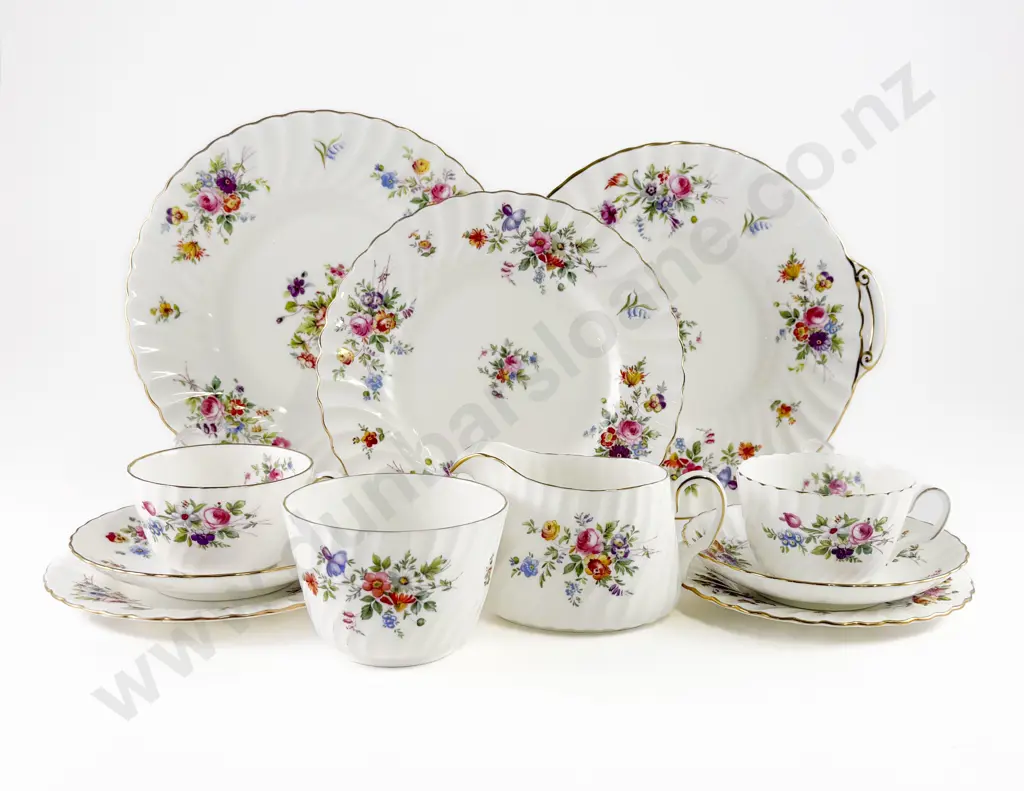 Minton Marlow Pattern Part Teaset Image 1++