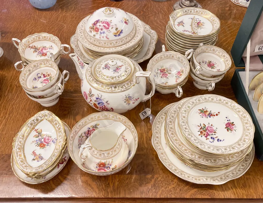 Minton Marlow Pattern Part Teaset Image 1++