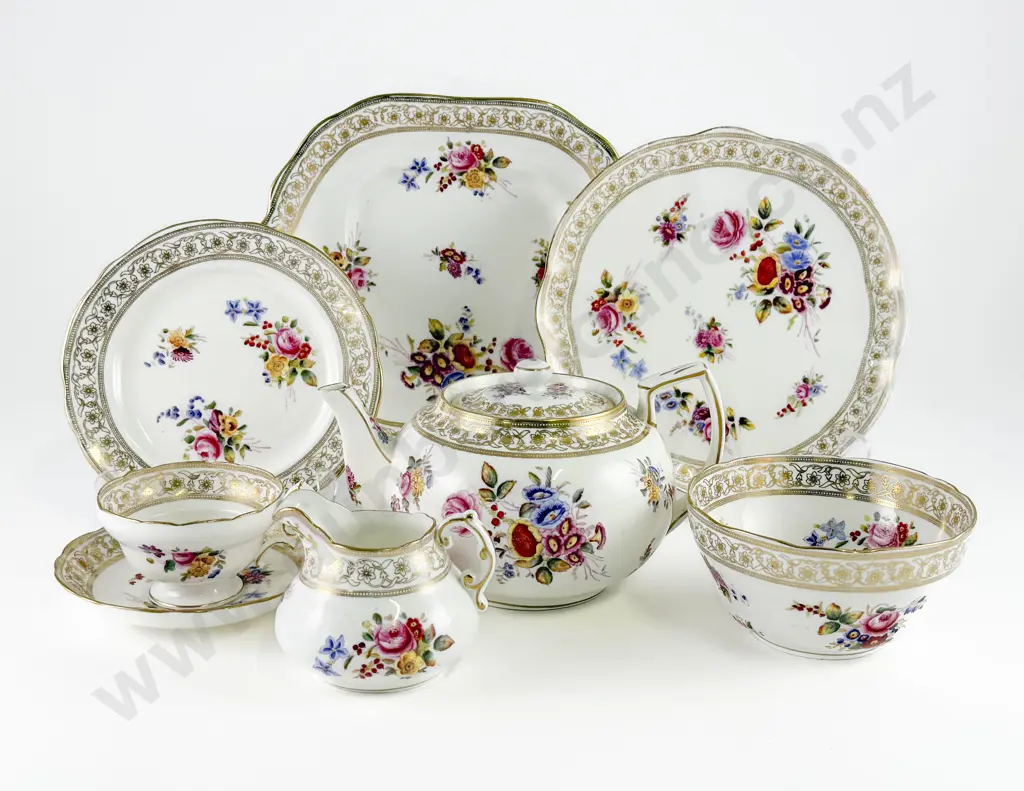 Minton Marlow Pattern Part Teaset Image 1++