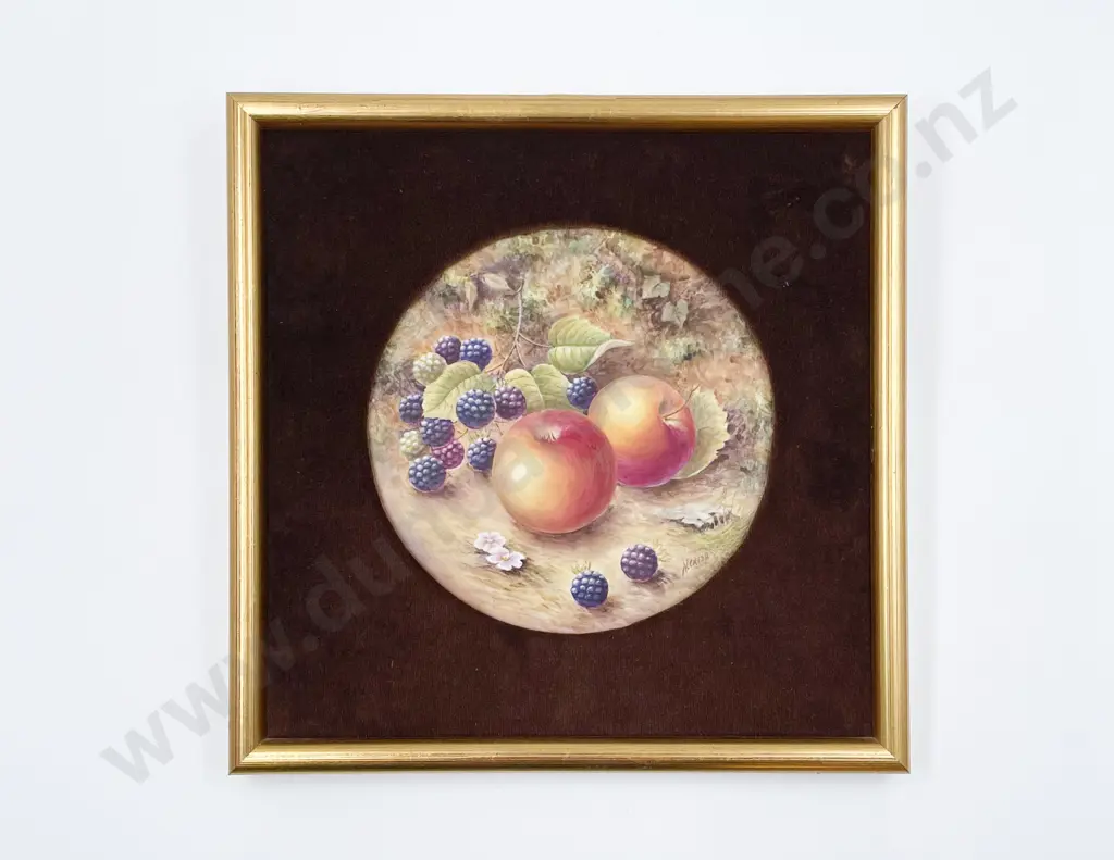 Framed Hand Painted Plaque Image 1++