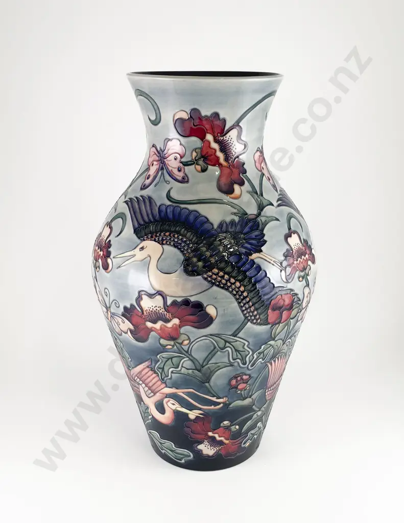 Large Moorcroft Kyoto Pattern Baluster Floor Vase Image 1++