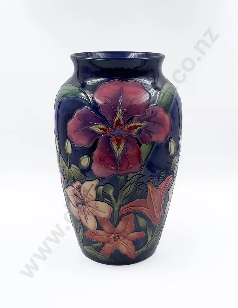 Large Moorcroft Tigris Pattern Vase Image 1++