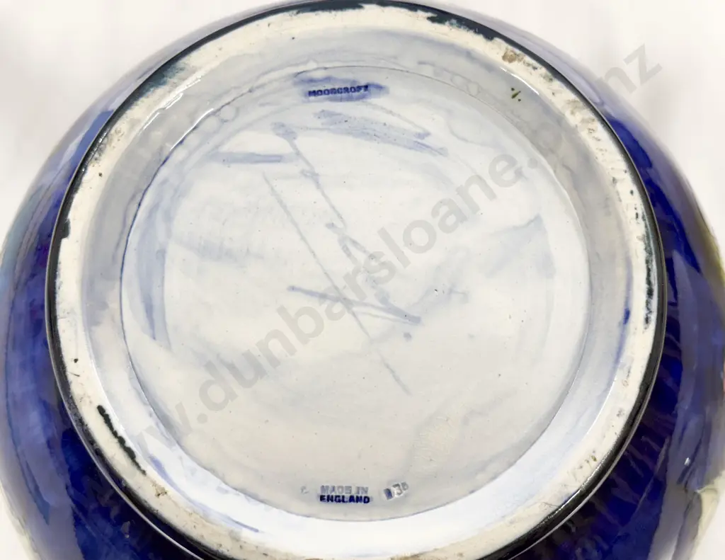 Moorcroft Pansy Pattern Jardiniere Image 1++