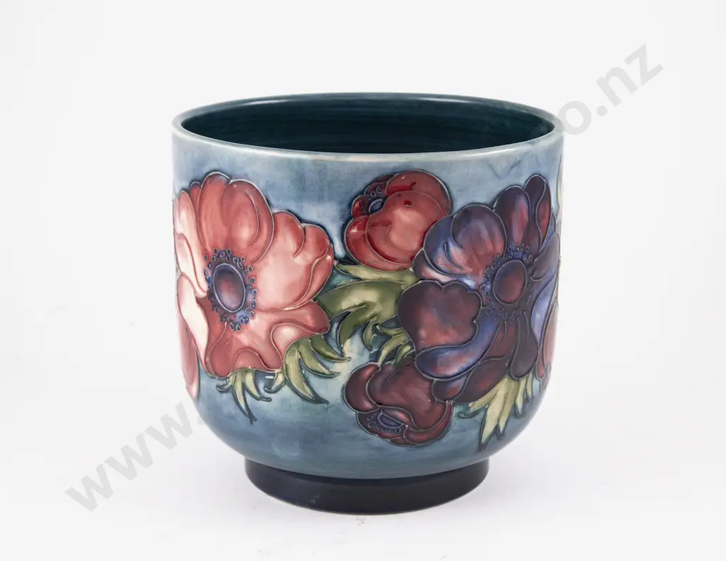Moorcroft Anemone Pattern Planter Image 1++