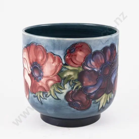 Moorcroft Anemone Pattern Planter