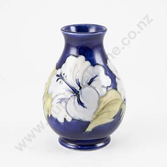 Moorcroft Hibiscus Pattern Vase