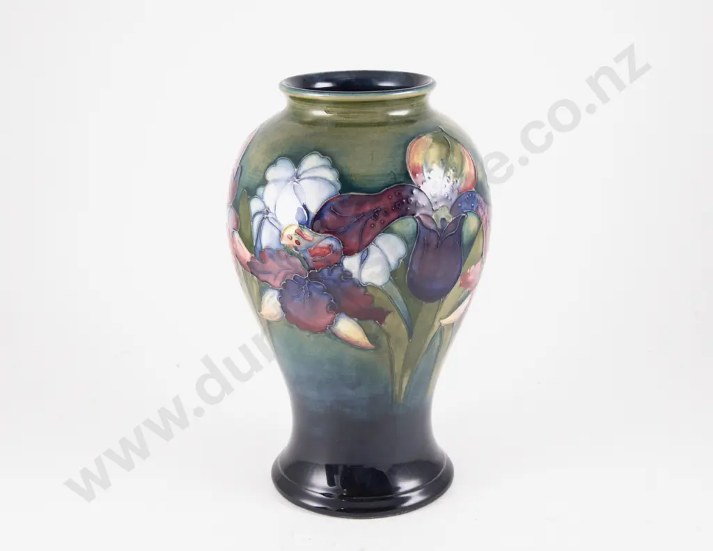 Moorcroft Orchid Pattern Baluster Vase Image 1++